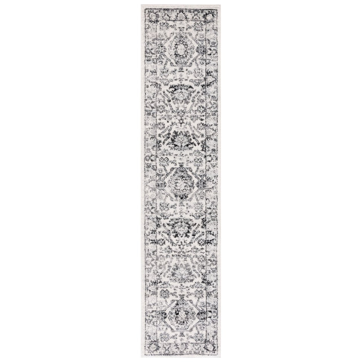 SAFAVIEH Tulum Collection TUL283A Ivory / Black Rug Image 5