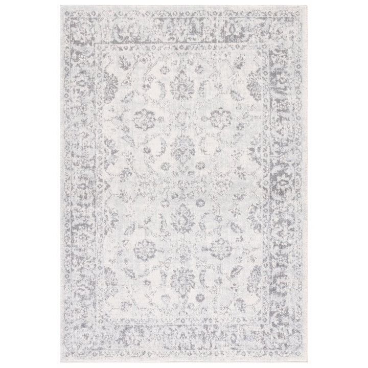 SAFAVIEH Tulum Collection TUL281C Ivory / Grey Rug Image 1