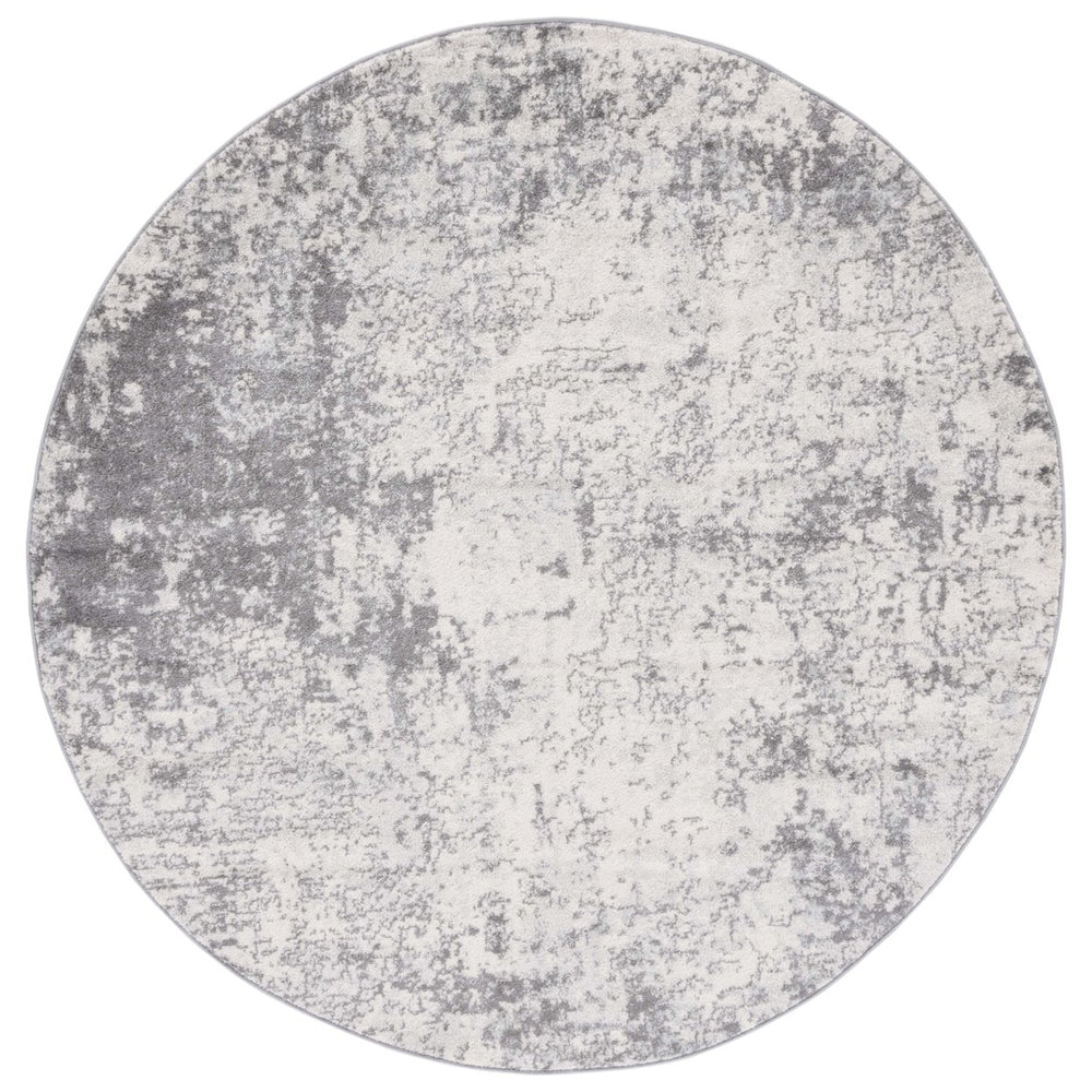 SAFAVIEH Tulum Collection TUL284C Ivory / Grey Rug Image 2