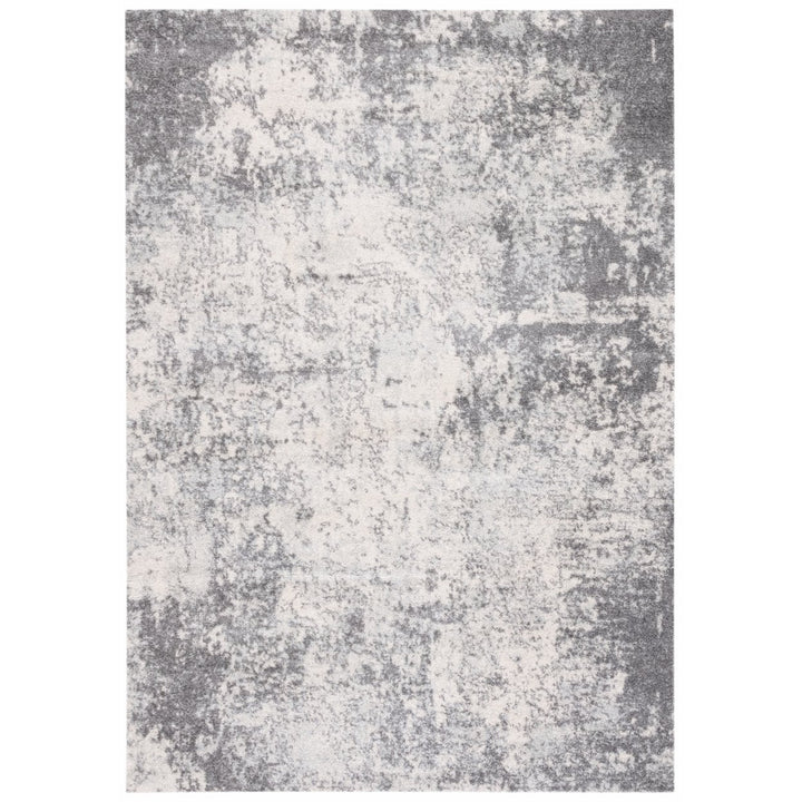 SAFAVIEH Tulum Collection TUL284C Ivory / Grey Rug Image 1