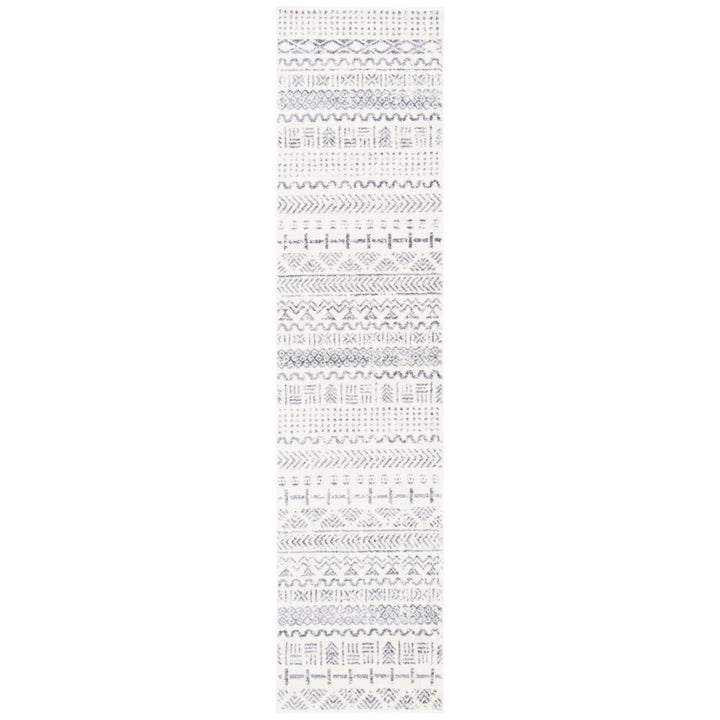 SAFAVIEH Tulum Collection TUL624A Ivory / Grey Rug Image 5