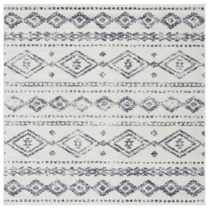 SAFAVIEH Tulum Collection TUL655A Ivory / Grey Rug Image 1