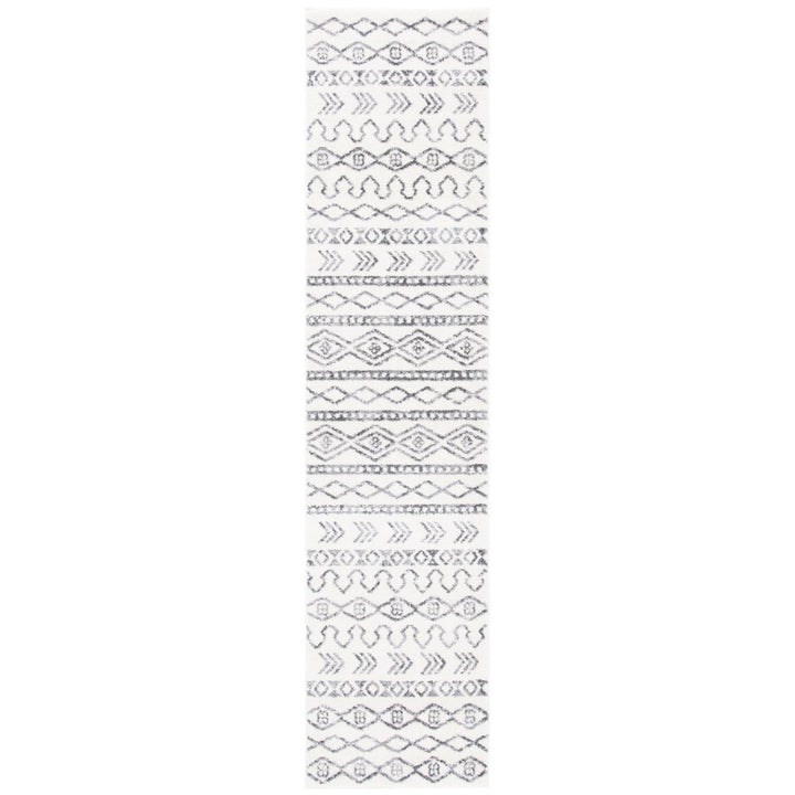 SAFAVIEH Tulum Collection TUL694A Ivory / Grey Rug Image 5