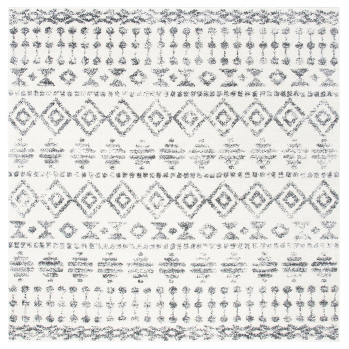 SAFAVIEH Tulum Collection TUL656A Ivory / Grey Rug Image 1