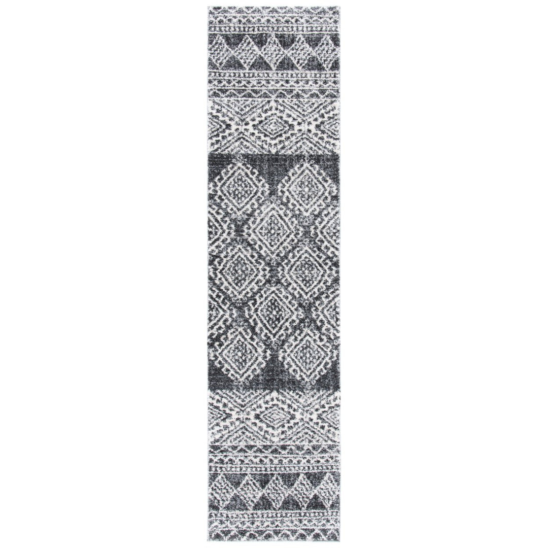 SAFAVIEH Tunisia Collection TUN734Z Black / Ivory Rug Image 5