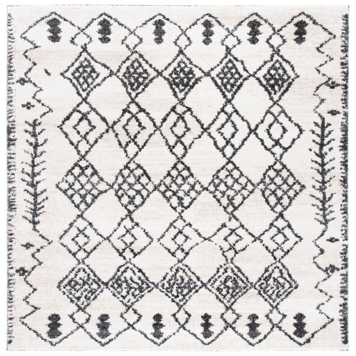 SAFAVIEH Tunisia Collection TUN736A Ivory / Black Rug Image 6