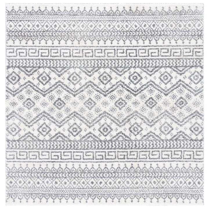 SAFAVIEH Tunisia Collection TUN737A Ivory / Black Rug Image 1