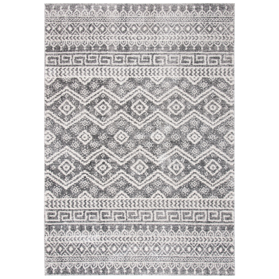 SAFAVIEH Tunisia Collection TUN737Z Black / Ivory Rug Image 1