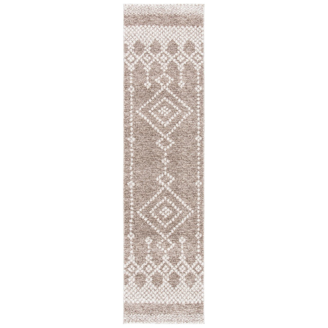 SAFAVIEH Tunisia Collection TUN741E Tan / Ivory Rug Image 1