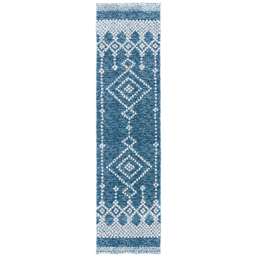 SAFAVIEH Tunisia Collection TUN741N Navy / Ivory Rug Image 1