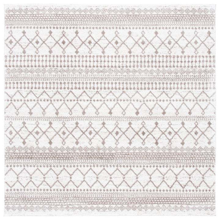 SAFAVIEH Tunisia Collection TUN742A Ivory / Tan Rug Image 1