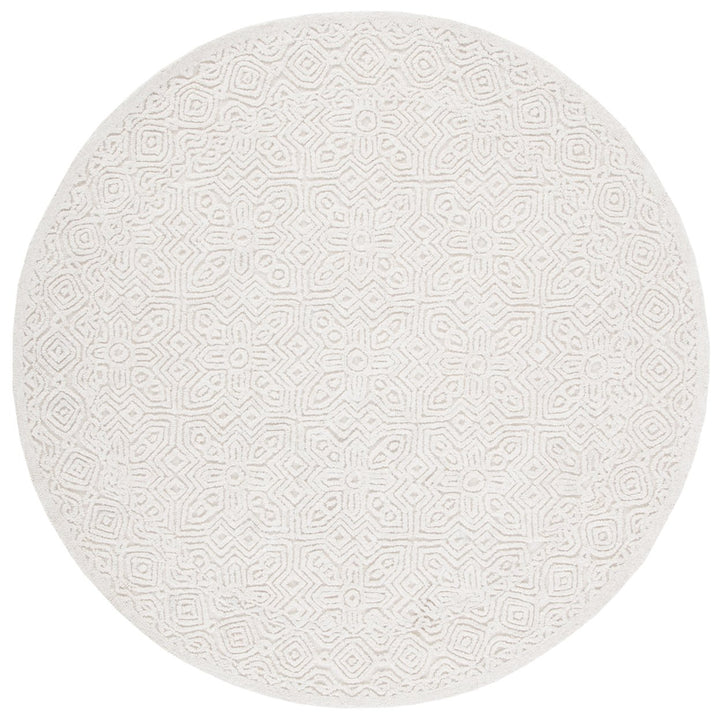 SAFAVIEH Textural Collection TXT101A Handmade Ivory Rug Image 4