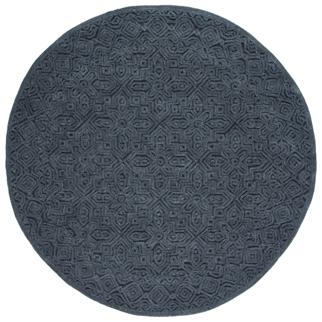 SAFAVIEH Textural TXT101H Handmade Charcoal Rug Image 1
