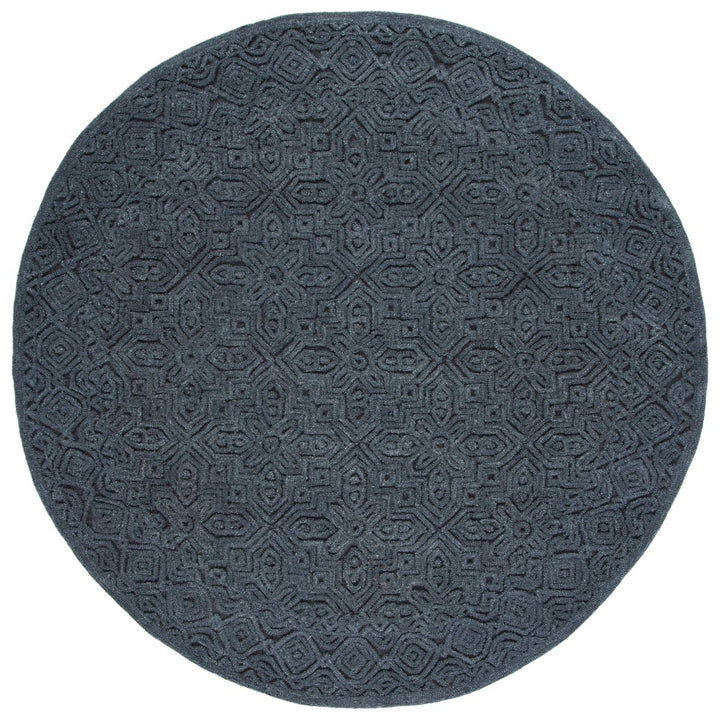 SAFAVIEH Textural TXT101H Handmade Charcoal Rug Image 1