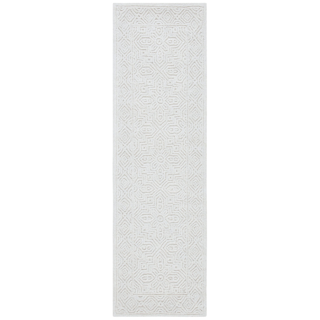 SAFAVIEH Textural Collection TXT101A Handmade Ivory Rug Image 5