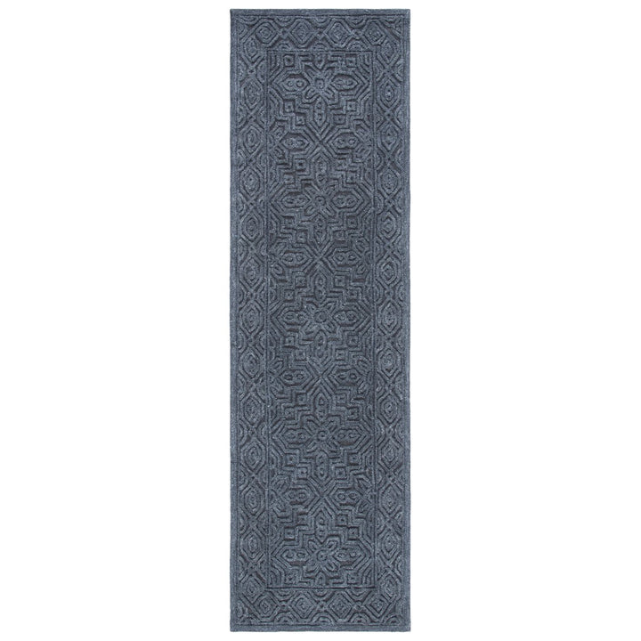 SAFAVIEH Textural TXT101H Handmade Charcoal Rug Image 1