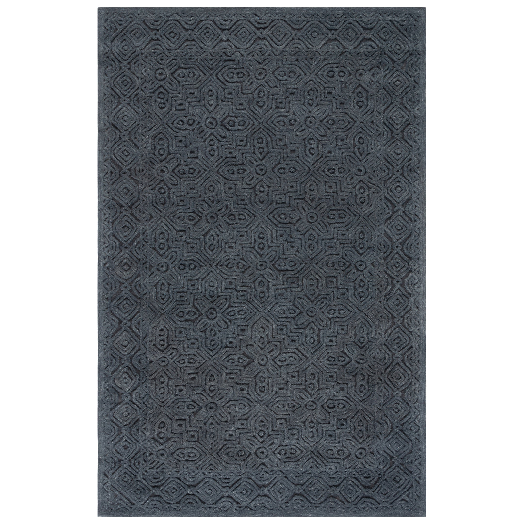 SAFAVIEH Textural TXT101H Handmade Charcoal Rug Image 1