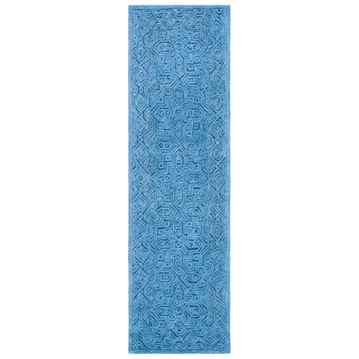 SAFAVIEH Textural TXT101N Handmade Dark Blue Rug Image 6
