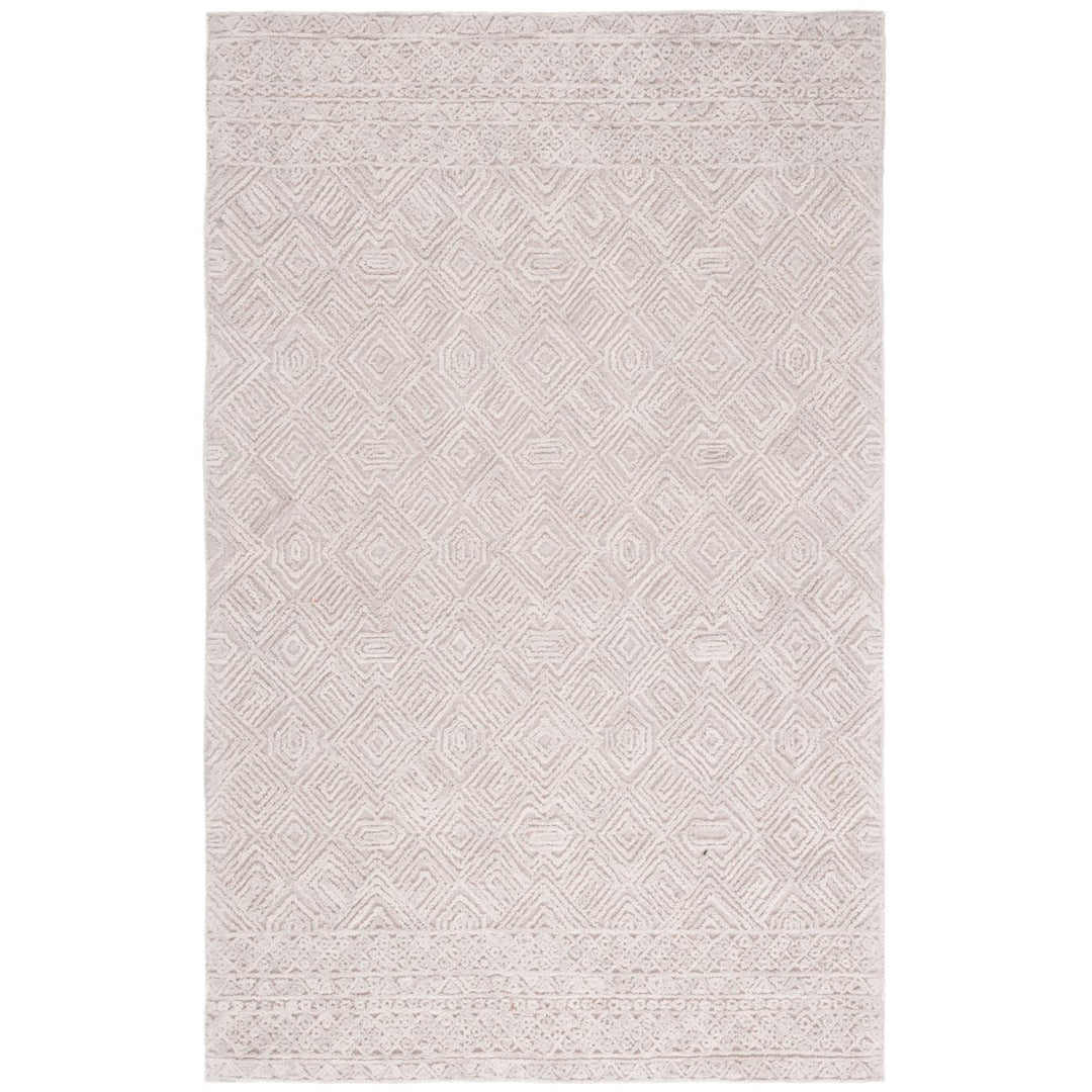 SAFAVIEH Textual Collection TXT201B Handmade Beige Rug Image 1