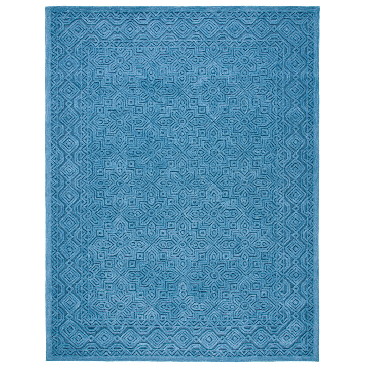 SAFAVIEH Textural TXT101N Handmade Dark Blue Rug Image 10