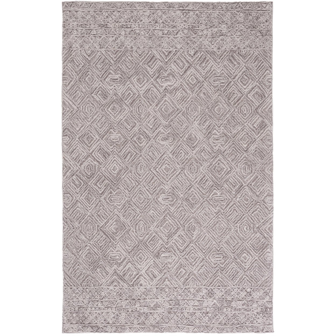 SAFAVIEH Textual Collection TXT201T Handmade Brown Rug Image 1