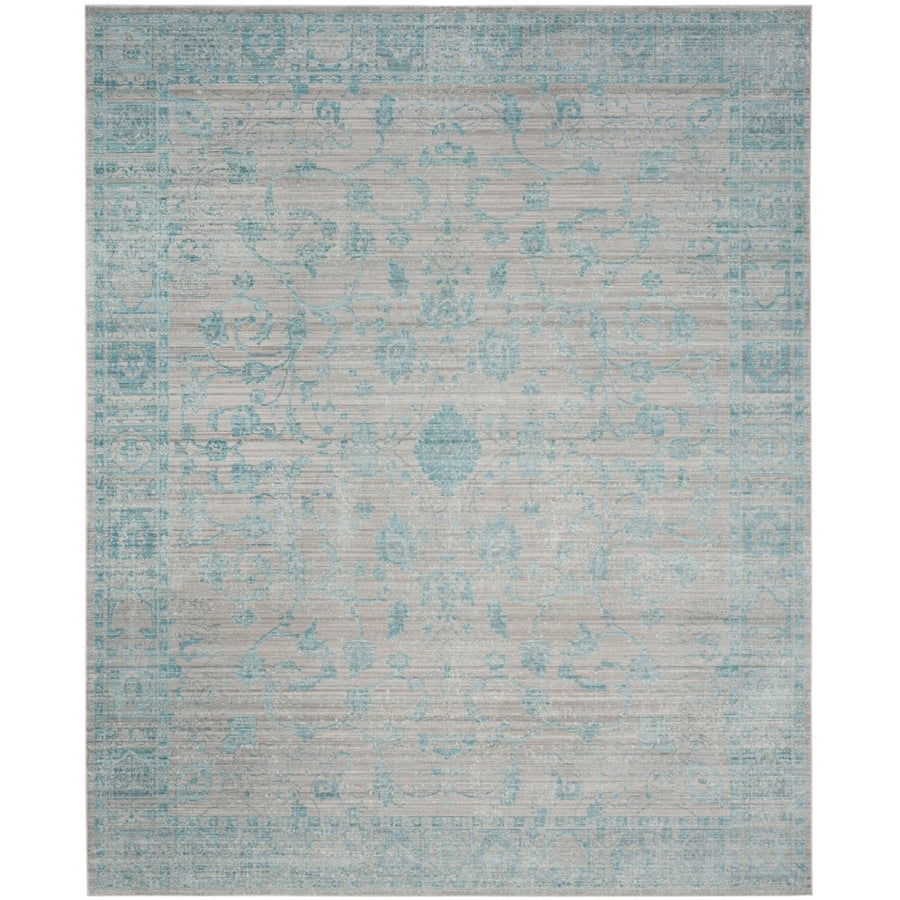 SAFAVIEH Valencia Collection VAL103B Blue / Multi Rug Image 1