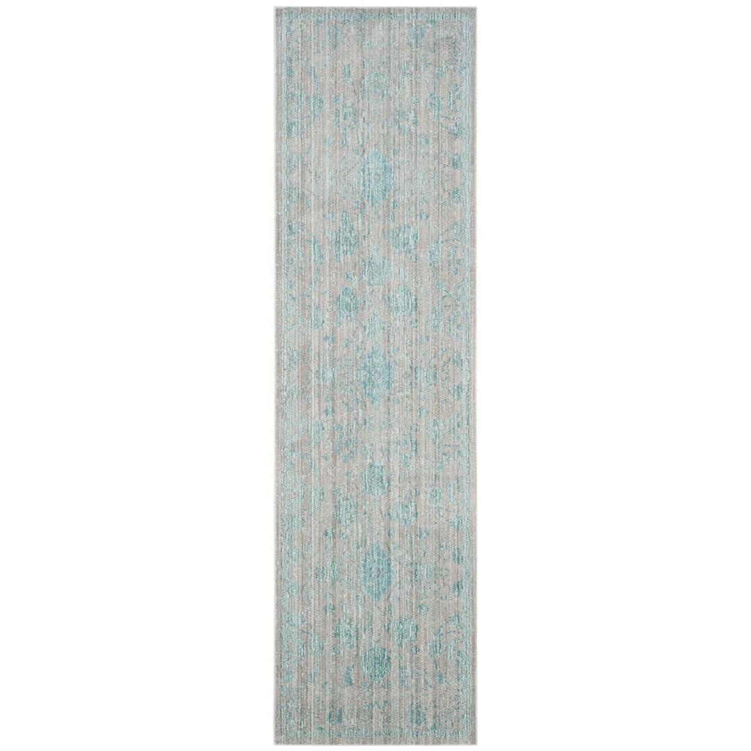 SAFAVIEH Valencia Collection VAL103B Blue / Multi Rug Image 3