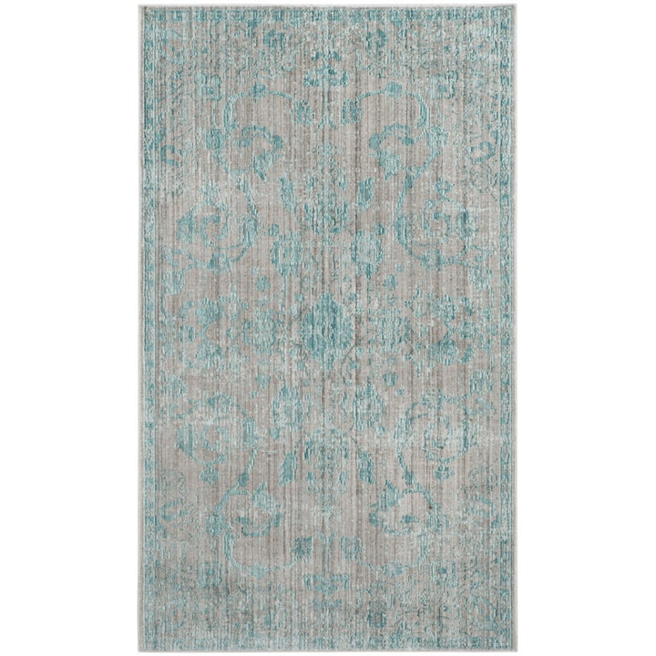 SAFAVIEH Valencia Collection VAL103B Blue / Multi Rug Image 5