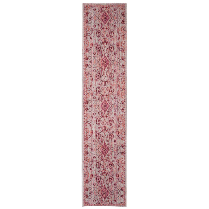 SAFAVIEH Valencia Collection VAL103P Fuchsia / Multi Rug Image 1