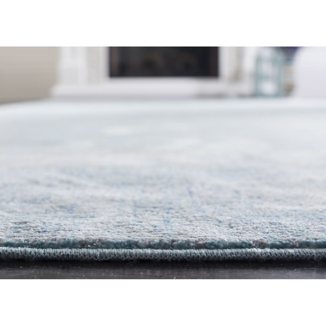 SAFAVIEH Valencia Collection VAL103T Teal / Multi Rug Image 5