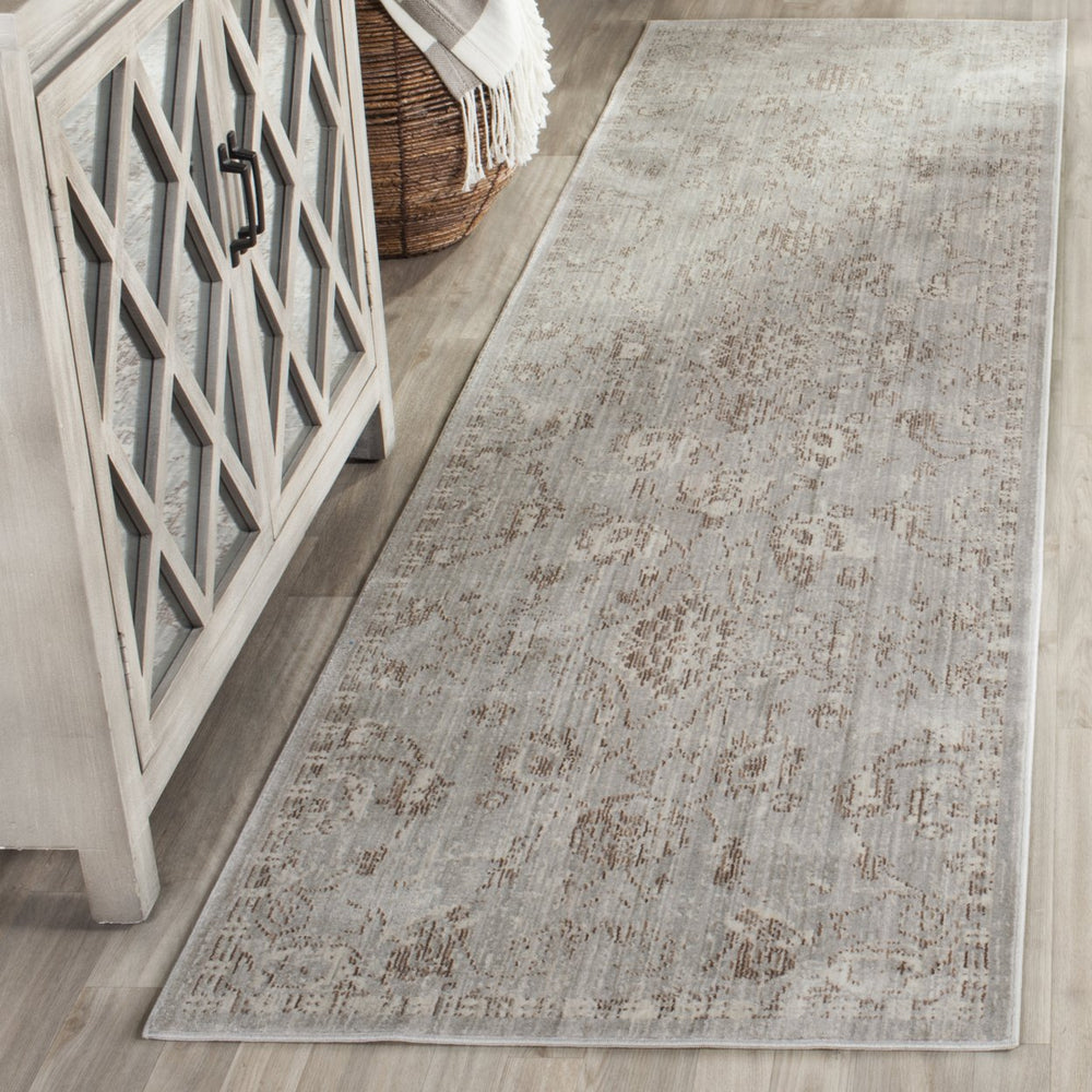 SAFAVIEH Valencia Collection VAL105F Grey / Multi Rug Image 2