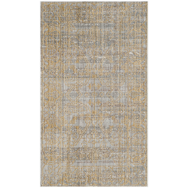 SAFAVIEH Valencia Collection VAL104E Grey / Gold Rug Image 9