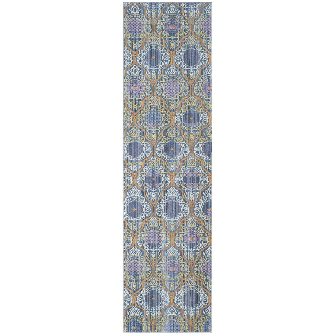 SAFAVIEH Valencia Collection VAL106L Lavender / Gold Rug Image 3