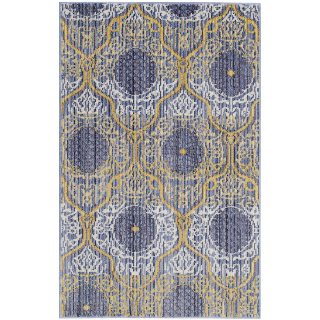 SAFAVIEH Valencia Collection VAL106L Lavender / Gold Rug Image 1