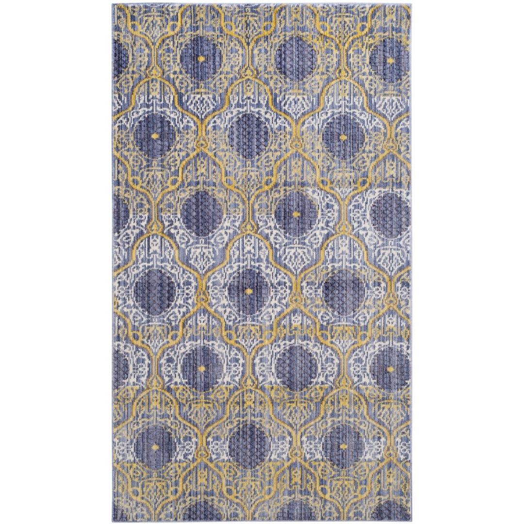 SAFAVIEH Valencia Collection VAL106L Lavender / Gold Rug Image 1