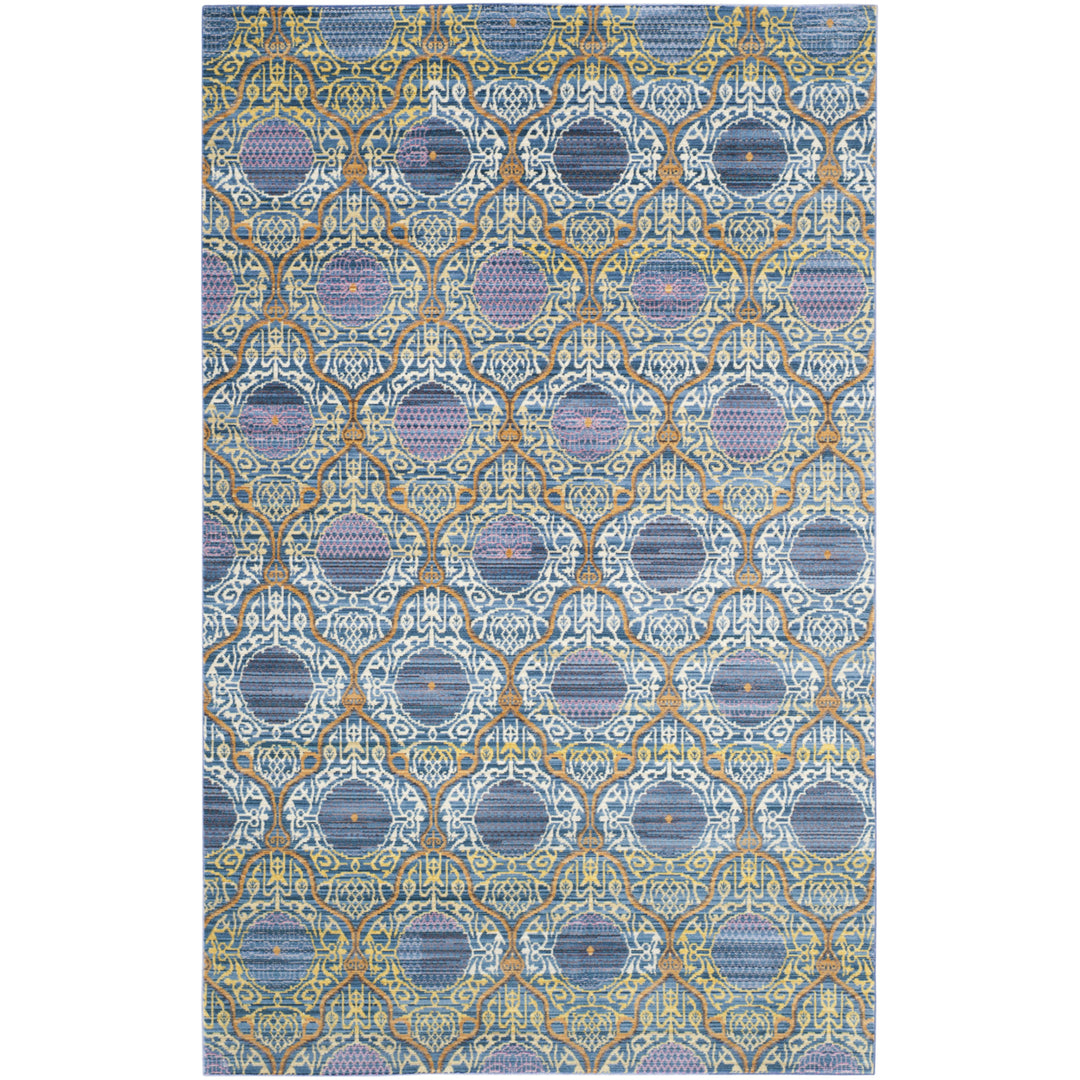 SAFAVIEH Valencia Collection VAL106L Lavender / Gold Rug Image 7