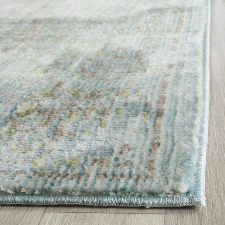 SAFAVIEH Valencia VAL113G Light Blue / Turquoise Rug Image 4