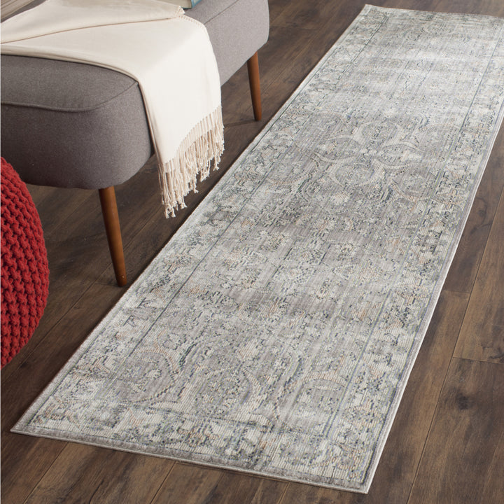 SAFAVIEH Valencia Collection VAL114D Mauve / Cream Rug Image 2