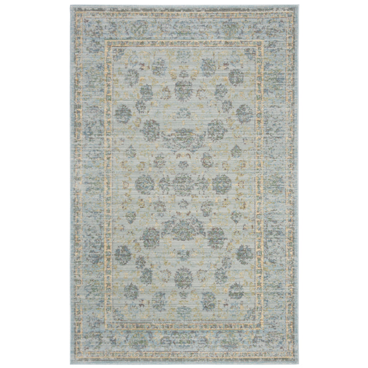 SAFAVIEH Valencia VAL113G Light Blue / Turquoise Rug Image 8