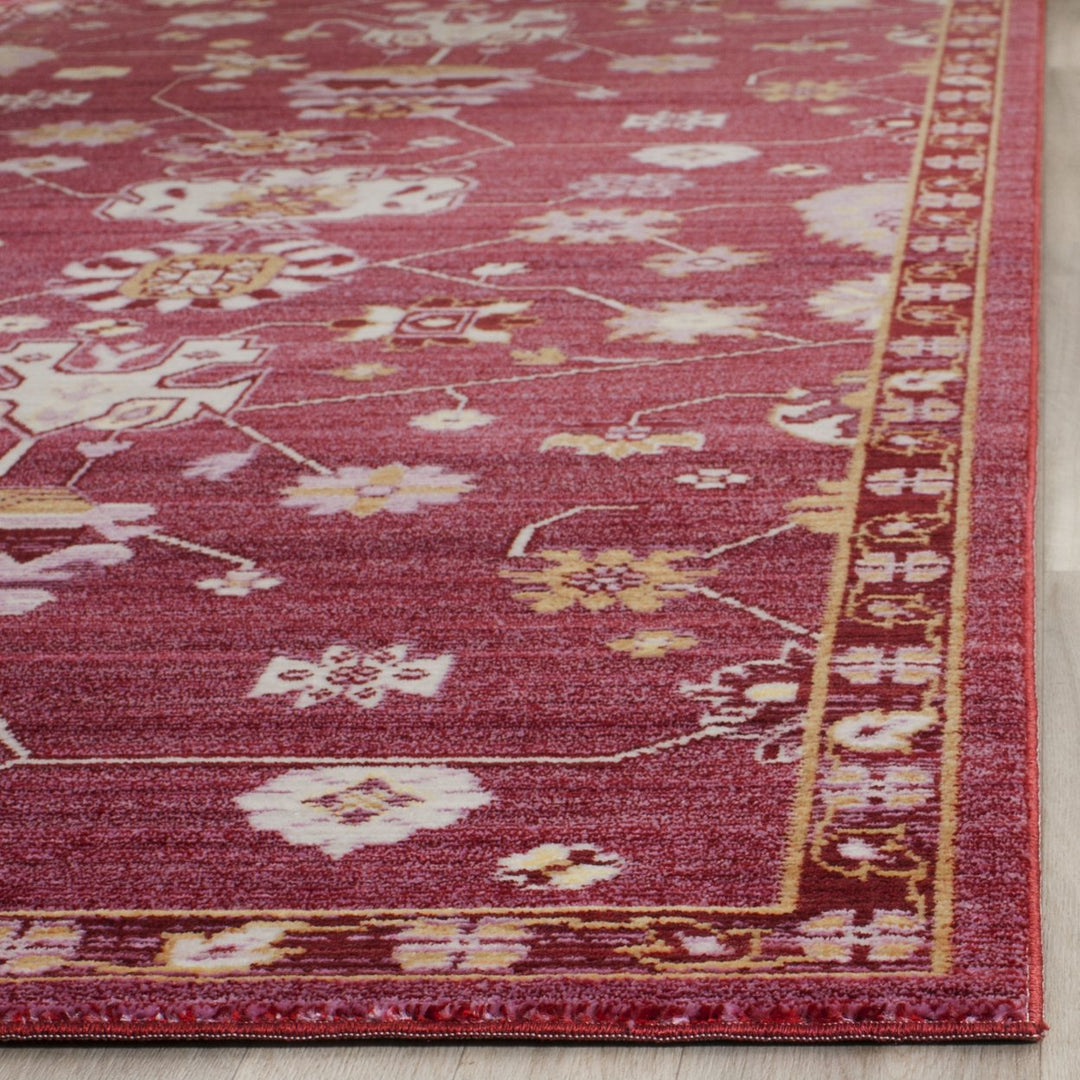 SAFAVIEH Valencia Collection VAL116P Fuchsia / Multi Rug Image 4