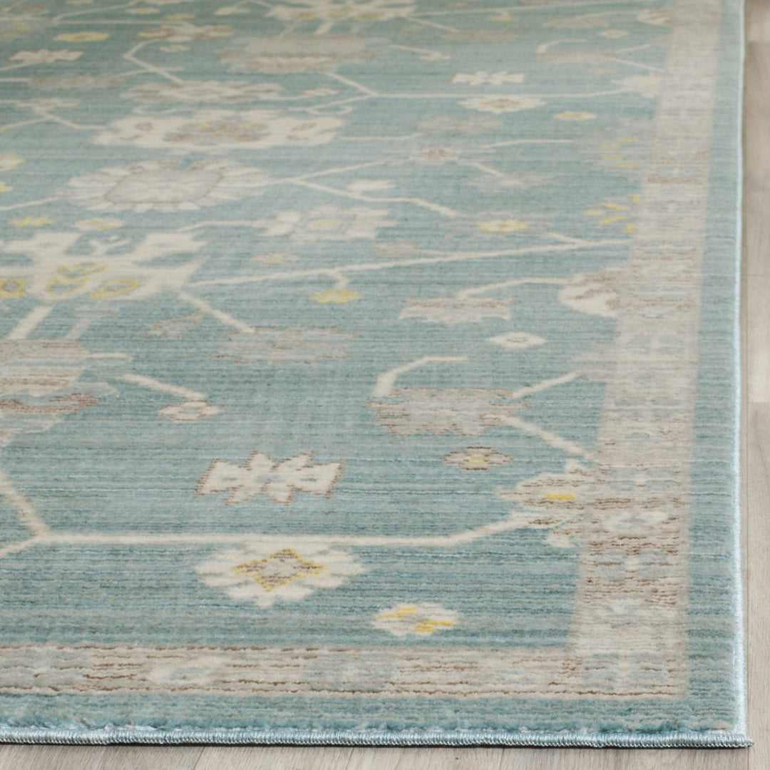 SAFAVIEH Valencia Collection VAL116S Steel Blue Rug Image 4