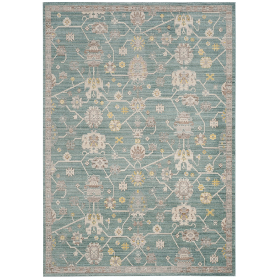 SAFAVIEH Valencia Collection VAL116S Steel Blue Rug Image 6