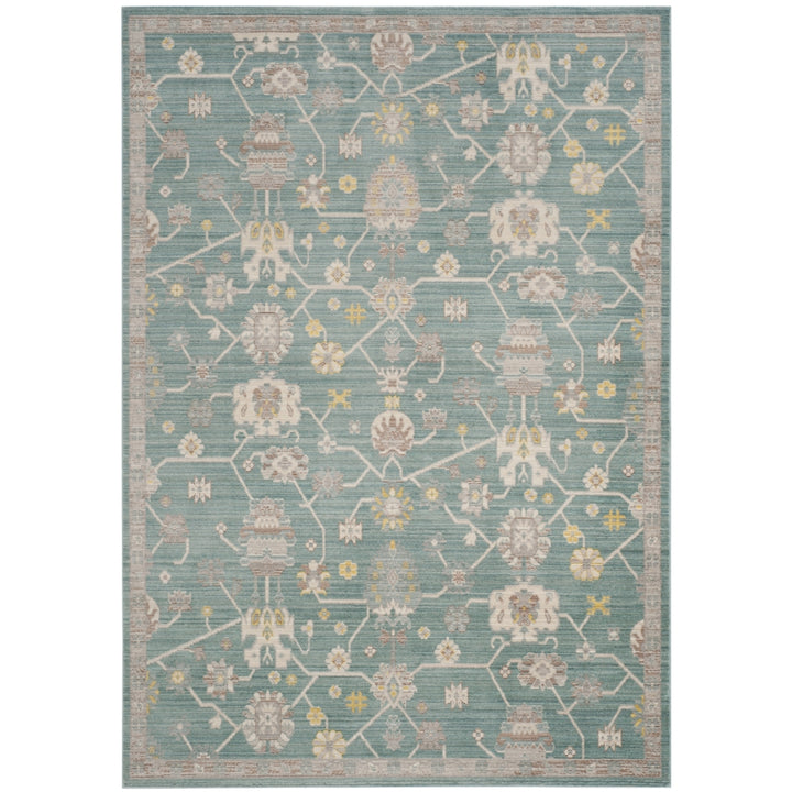 SAFAVIEH Valencia Collection VAL116S Steel Blue Rug Image 6