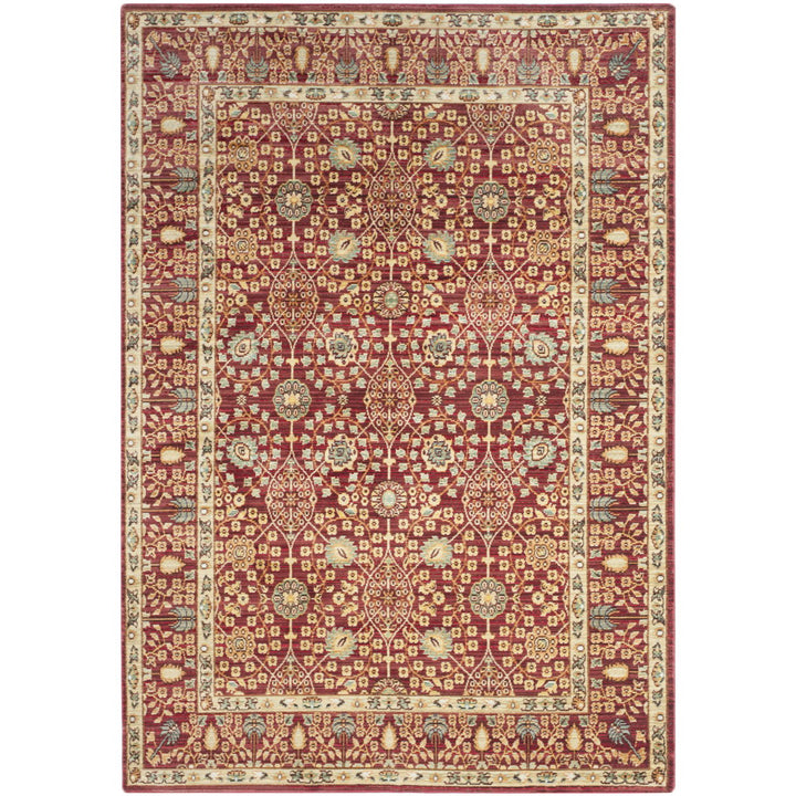 SAFAVIEH Valencia Collection VAL120R Red / Red Rug Image 1