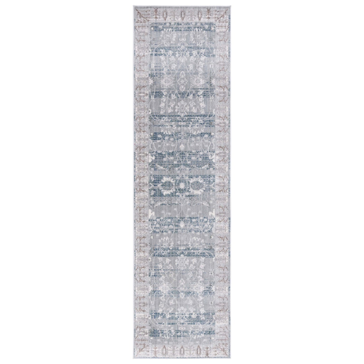 SAFAVIEH Valencia VAL118C Dark Grey / Light Grey Rug Image 3