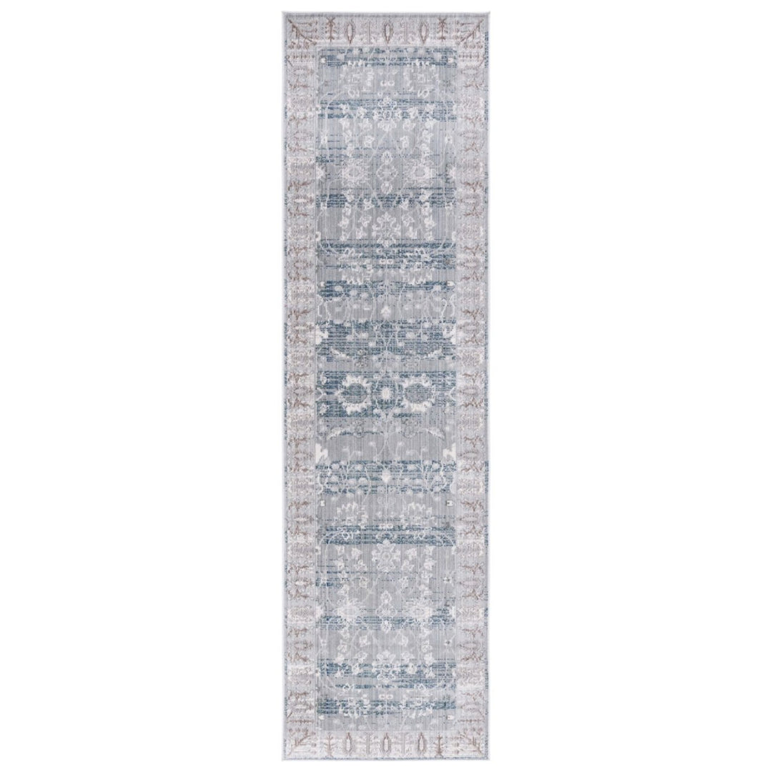 SAFAVIEH Valencia VAL118C Dark Grey / Light Grey Rug Image 1