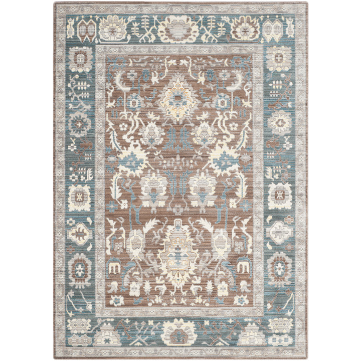 SAFAVIEH Valencia VAL122B Chocolate / Alpine Rug Image 7