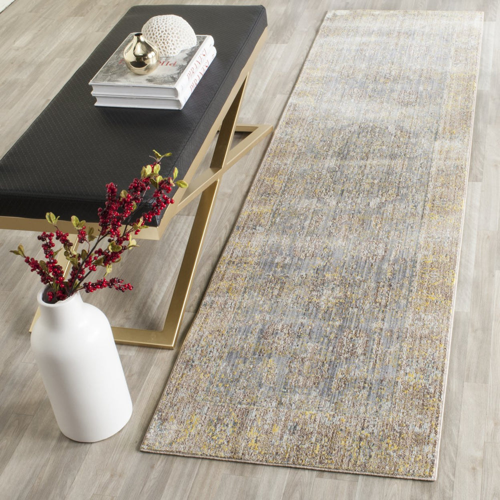 SAFAVIEH Valencia Collection VAL123C Grey / Multi Rug Image 2