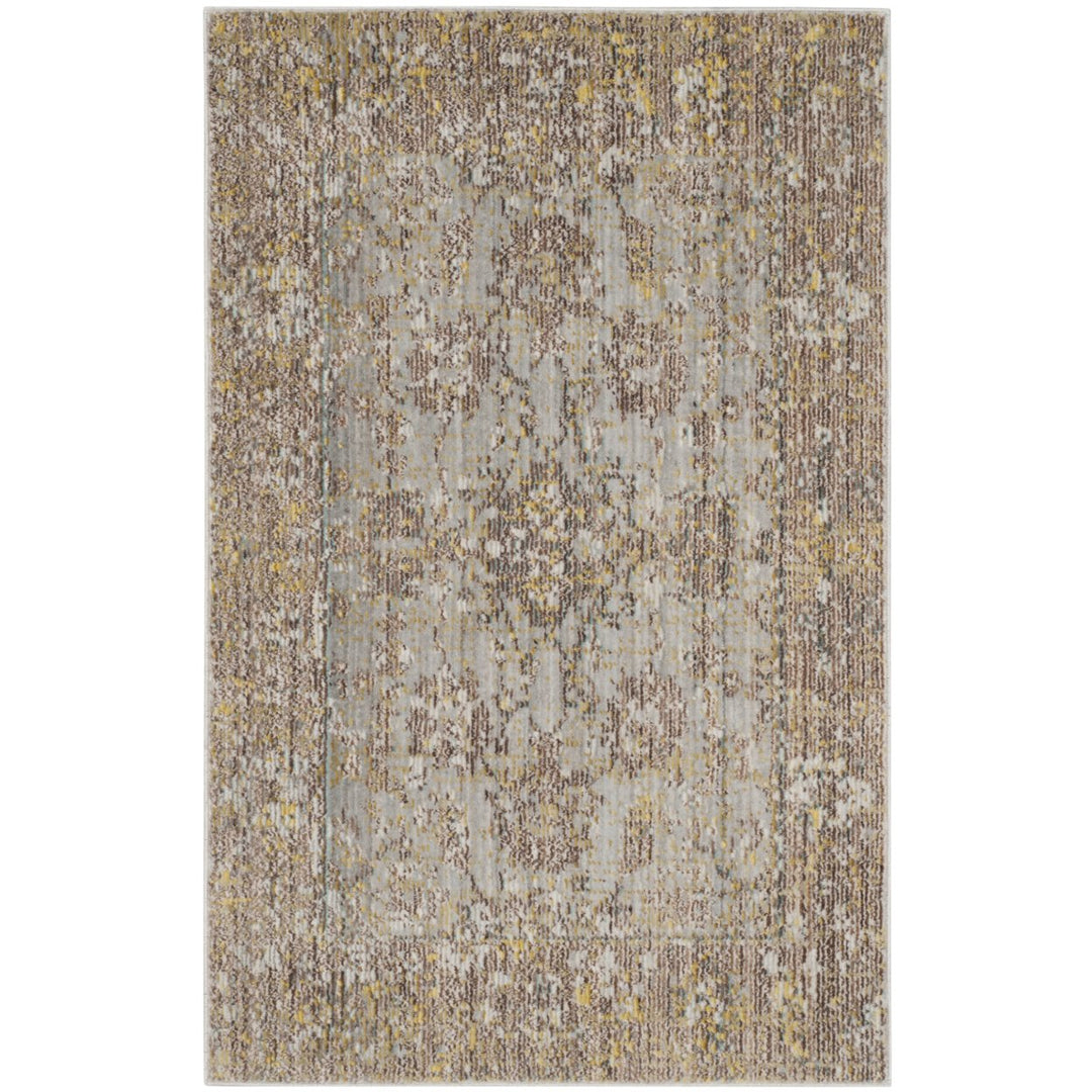 SAFAVIEH Valencia Collection VAL123C Grey / Multi Rug Image 5