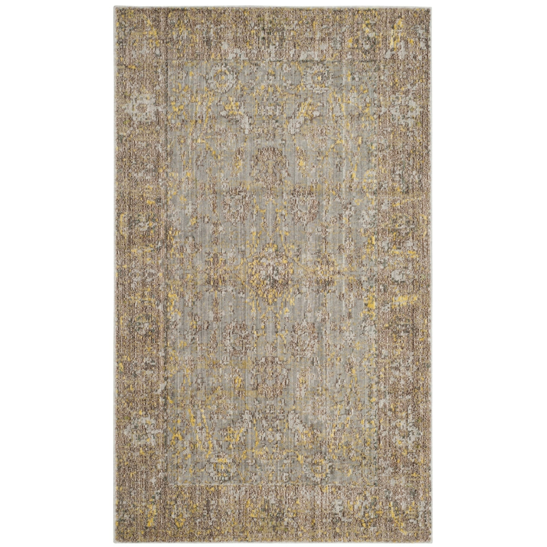 SAFAVIEH Valencia Collection VAL123C Grey / Multi Rug Image 6